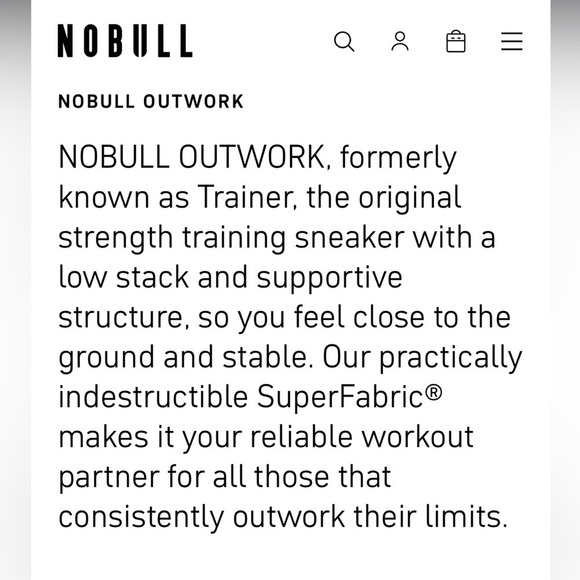 NOBULL OUTWORK in Mint BURST Formerly Trainer Woman 6.5 Mens 5 - Picture 6 of 12